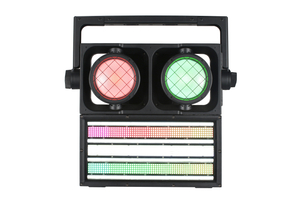 Five-tube oscillating strobe light