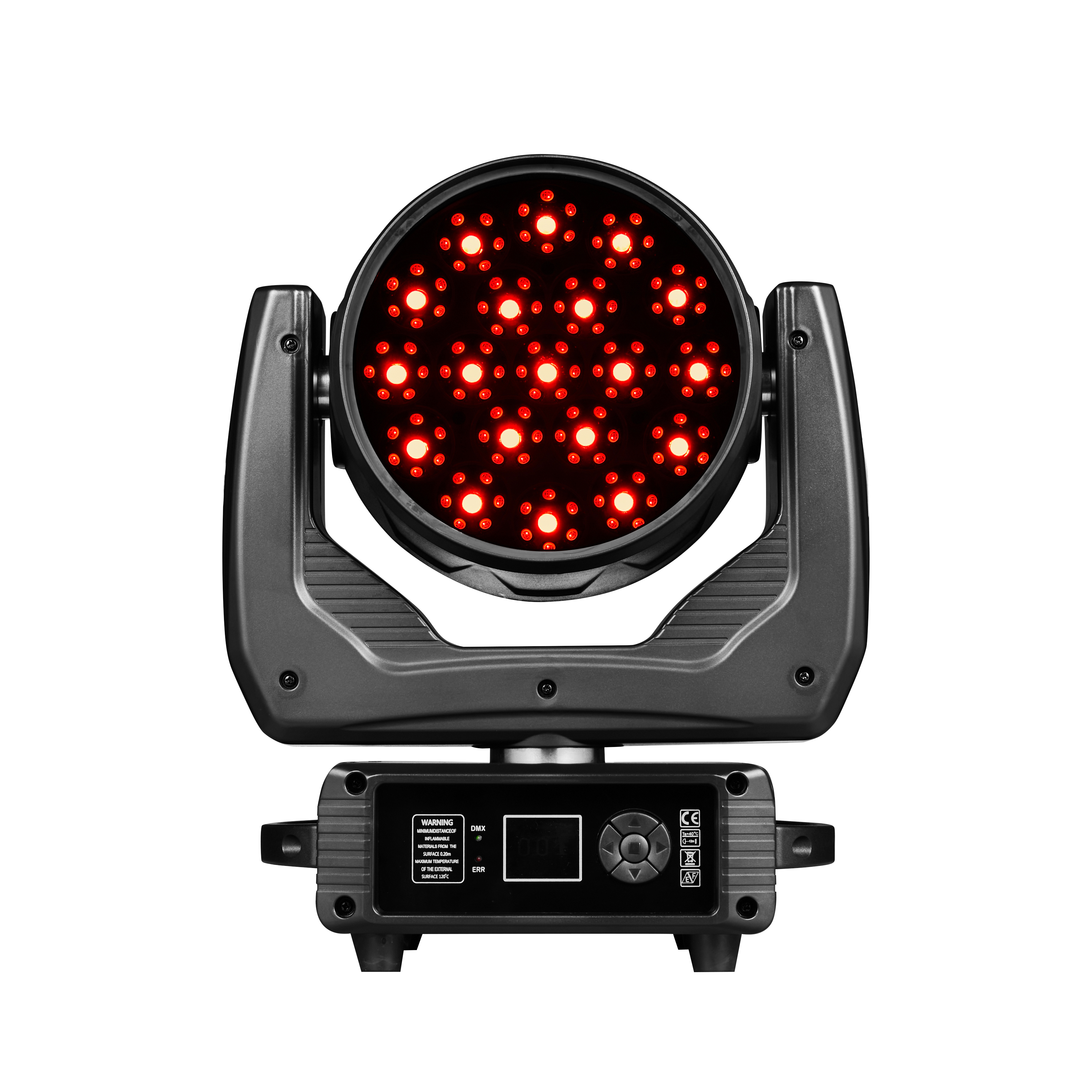 19x15W Aura LED Wash moving With Auxiliary Light