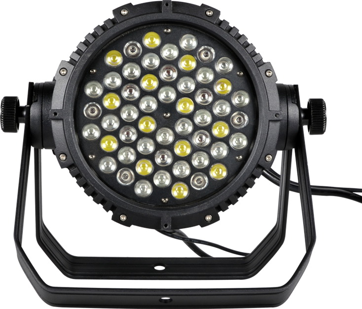led par 54 3w rgbw outdoor light
