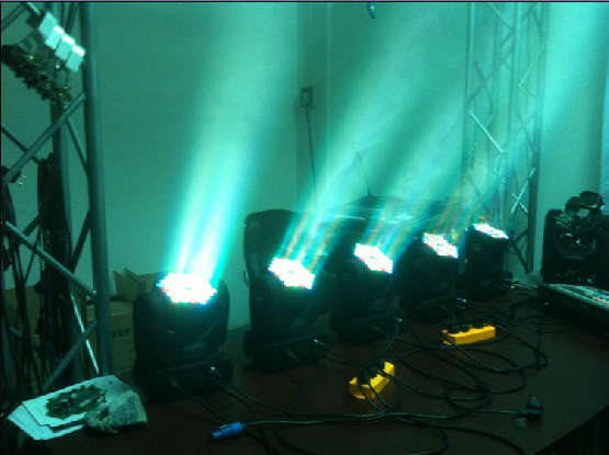 36x3w RGBW CREE LED Moving Head