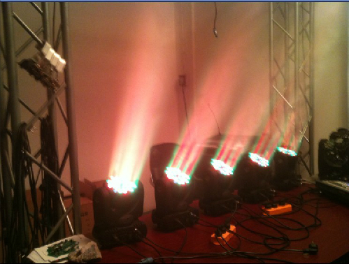 36x3w RGBW CREE LED Moving Head